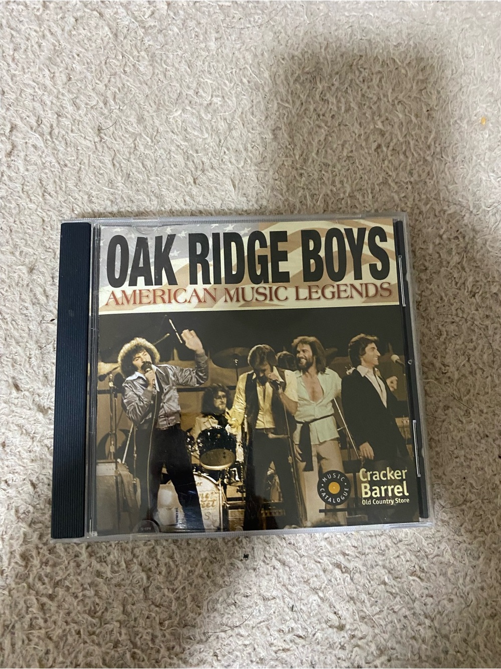 Black & Gold Oak Ridge Boys CD Cover